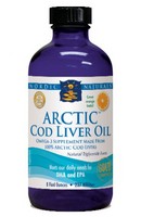 Nordic Naturals Arctic Cod Liver Oil Orange - 8 fl oz