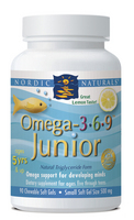 Nordic Naturals Omega 3-6-9 Junior - 90 softgels
