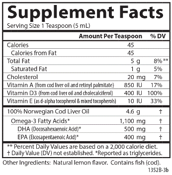 Carlson Cod Liver OIl, 500ml