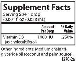 Carlson Super Daily D3 1000 IU Drops