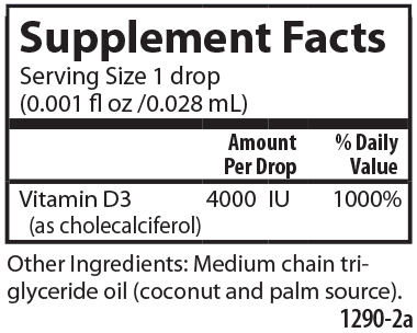 Carlson Super Daily D3 4000 IU Drops