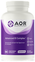 AOR Advanced B Complex-vitamin B1,B6,B12- 90 Vcaps