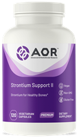 AOR Strontium Support II for Bone health, 120 V caps