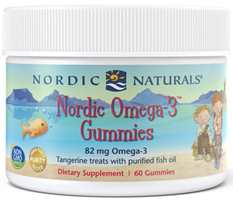 Nordic Naturals Nordic Omega-3 Gummies - 60 tangerine chewables