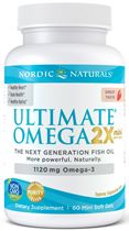 Nordic Naturals Ultimate Omega 2X Mini - easy-to-swallow - 60 softgels