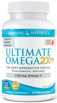 Nordic Naturals Ultimate Omega 2X Mini - easy-to-swallow - 60 softgels