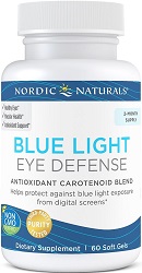 Nordic Naturals Blue Light Eye Defense- Lemon-60 softgels