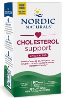 Nordic Naturals Cholesterol Support with red yeast rice and CoQ10- 60 softgels