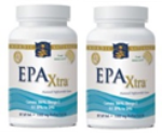 Nordic Naturals EPA Xtra Lemon- Highly Concentrated EPA - 120 softgels-Twinpack