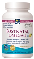 Nordic Naturals Postnatal Omega-3- Lemon - 60 softgels