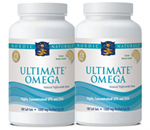 Nordic Naturals Ultimate Omega - 360 softgels (Twin pack of 180 softgels)