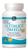 Nordic Naturals Ultimate Omega 2X- 60 softgels-Lemon with 2150 mg of Omega-3