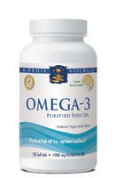 Nordic Naturals Omega-3 Pure Fish Oil - 120 softgels
