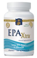 Nordic Naturals EPA Xtra Lemon- Highly Concentrated EPA-60 softgels