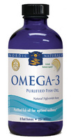 Nordic Naturals Omega-3 Liquid -8 oz