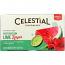 Celestial Seasonings Herbal Tea - Watermelon Lime Zinger - 20 Bags - case of 6