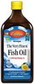 Carlson Very Finest Norwegian Fish Oil 16.9 FL OZ (500 ml) - Lemon Flavor