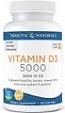 Nordic Naturals Vitamin D3 5000IU with Organic Extra Virgin Olive Oil - Orange - 120 softgels 