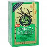Triple Leaf Tea Ginkgo and Green Tea Decaffeinated - 20 Tea Bags - Case of 6