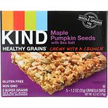Kind Bar - Granola - Healthy Grains - Maple Pumpkin Seeds with Sea Salt - 1.2 oz - 5 Count - Case of 8