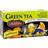 Celestial Seasonings Green Tea Caffeine Free Mandarin Orchard - 20 Tea Bags - Case of 6