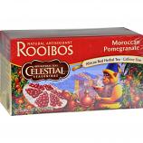 Celestial Seasonings Red Tea Caffeine Free Moroccan Pomegranate - 20 Tea Bags - Case of 6