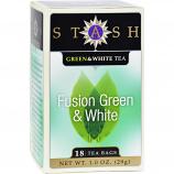 Stash Tea Green and White Fusion - 18 Tea Bags - Case of 6
