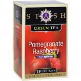 Stash Pomegranate Raspberry Green Tea with Matcha - 18 Tea Bags - Case of 6