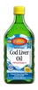 Carlson Norwegian Cod Liver Oil - 16.9 FL OZ (500 ml) - Lemon Flavor