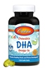 Carlson for Kids Chewable DHA,100mg.DHA, Orange flavor,120 chewables